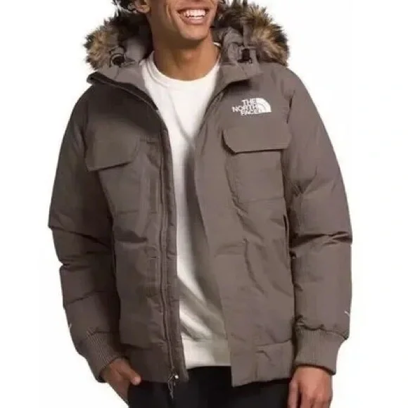 NWT The North Face Men's McMurdo Waterproof Bomber Jacket falcon brown small - Picture 2 of 14